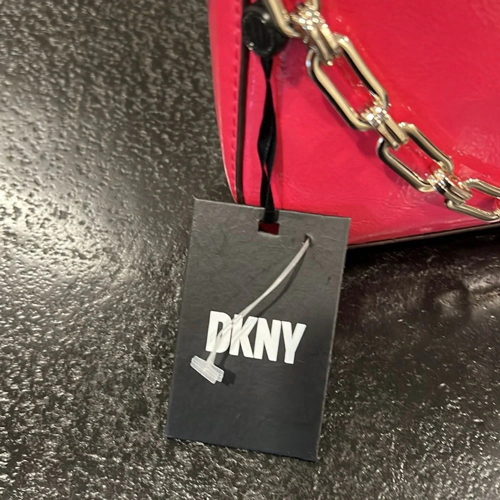 DKNY Bryant Park Bright Pink Demi Crossbody Bag